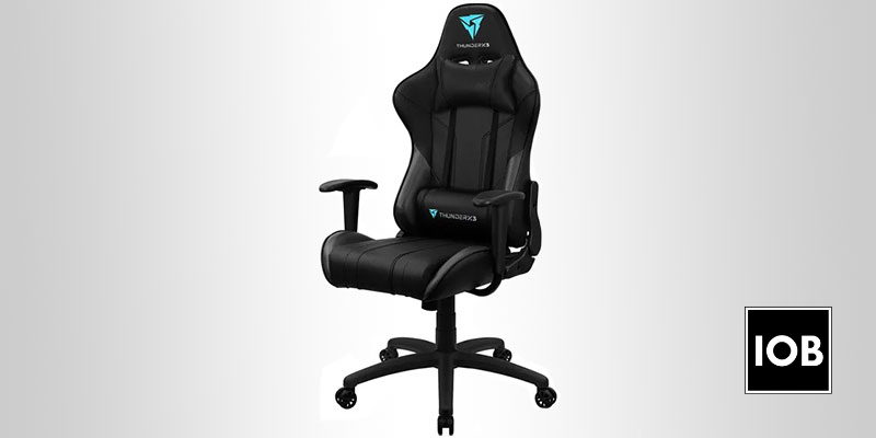 Cadeira Gamer EC3 – ThunderX3 (Melhor Cadeira Gamer Com Couro Sintético Respirável)